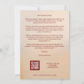 Reserva La Fecha Decorative & Elaborate Elegant Po セーブザデート (裏面)