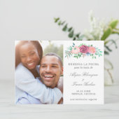 Reserva La Fecha Pinkフローラ写真スペインの セーブザデート (スタンド正面)