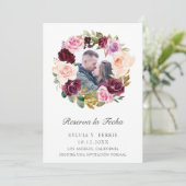 Reserva la Fecha Purpleフローラ写真スペインの セーブザデート (スタンド正面)