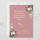 Reserva La Fecha Simple modern invitation,  セーブザデート (裏面)