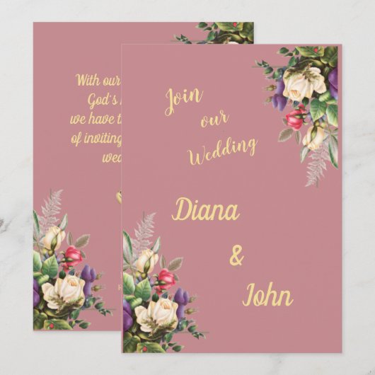 Reserva La Fecha Simple modern invitation,  セーブザデート (正面/裏面)