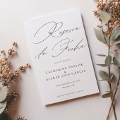 Reserva La Fecha Spanisスクリプト結婚の写真 セーブザデート