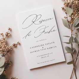 Reserva La Fecha Spanisスクリプト結婚の写真 セーブザデート