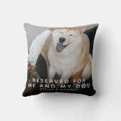 「Reserved for Me & My Photo」 2 x Photo クッション (裏面)