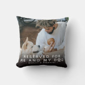「Reserved for Me & My Photo」 2 x Photo クッション (正面)