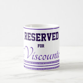 Reserved  for The Viscountess Classic Mug, 11 oz コーヒーマグカップ