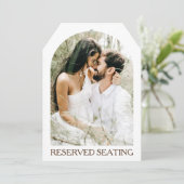 Reserved Seat Arched Photo 結婚's Largeラベル (スタンド正面)