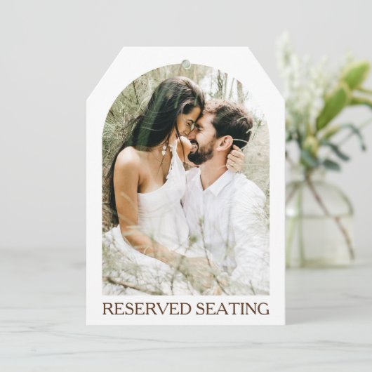 Reserved Seat Arched Photo 結婚's Largeラベル (スタンド正面)