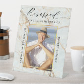 Reserved Seat In Loving Memory of 台座サイン (インサイチュ)