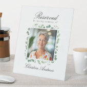 Reserved Seat - Photo Eucalyptus Memorial Wedding 台座サイン (インサイチュ)