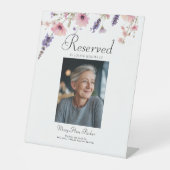 Reserved Seat - Photo Memorial Wedding  台座サイン (正面)