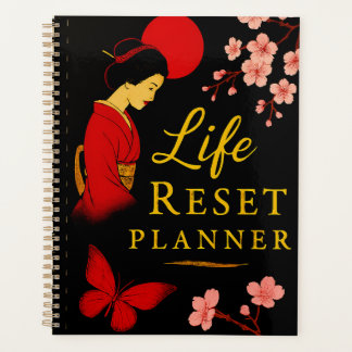 Reset your life - The Life Reset Planner  プランナー手帳