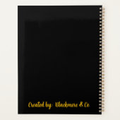 Reset your life - The Life Reset Planner  プランナー手帳 (裏面)