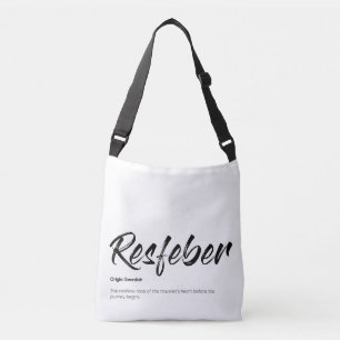 Resfeber – トートバッグ(白) クロスボディバッグ