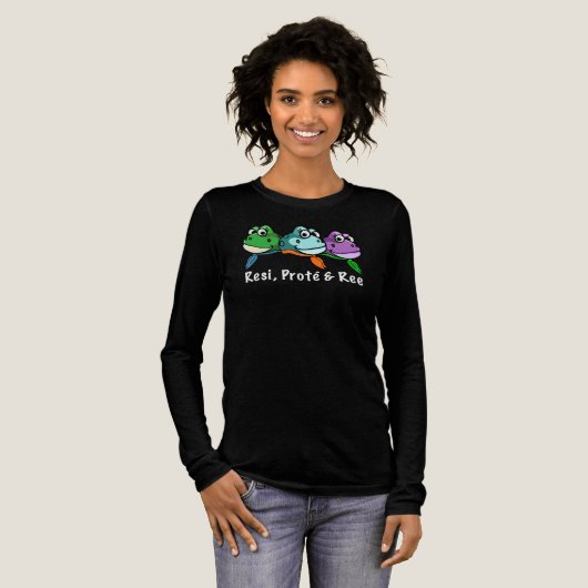 Resi Prote & Ree マグ トライブレンドTシャツ (正面全体)