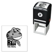 Resi the Frog  セルフインキングスタンプ (インサイチュ)