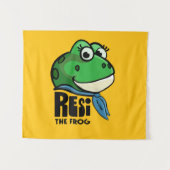 Resi The Frog タペストリー (正面(横))