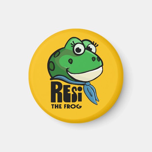 Resi the Frog マグネット (正面)