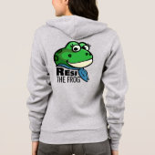 Resi the Frog Tシャツ (裏面)
