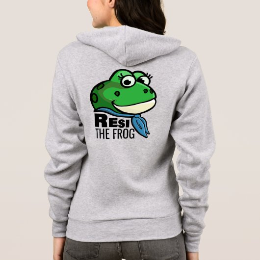 Resi the Frog Tシャツ (裏面)