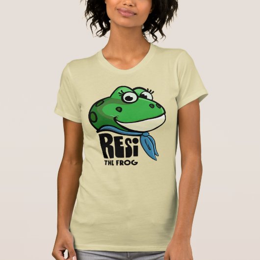 Resi the Frog Tシャツ (正面)