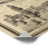 Residences in Linn and Desoto, Dallas Co, Iowa ポスター (角)