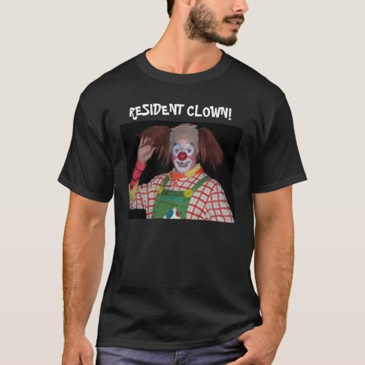 RESIDENT CLOWN  Tシャツ (正面)