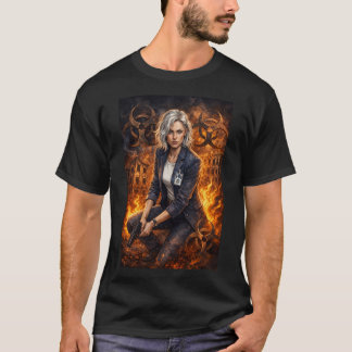 Resident Dark Evil Funny Requiem Art 46 | ベーシック デザ Tシャツ
