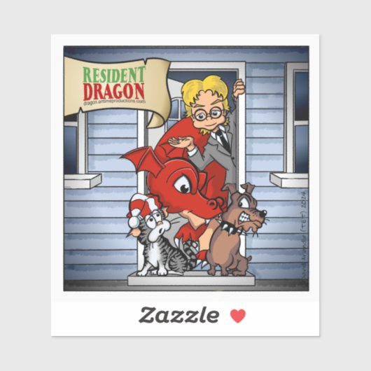 Resident Dragon Original Character Cast Group シール (シート)