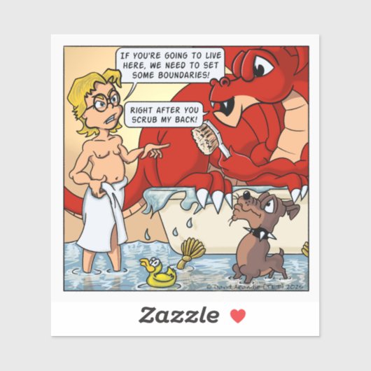 Resident Dragon - Right After You Scrub My Back シール (シート)