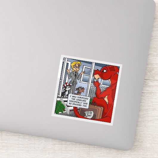 Resident Dragon - The Landlord Said No Dragons  シール (詳細)