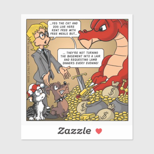 Resident Dragon - Turning the Basement into a Lair シール (シート)