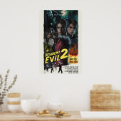 Resident Evil 2 Remake Poster  Retro Movie Art ポスター (キッチン)