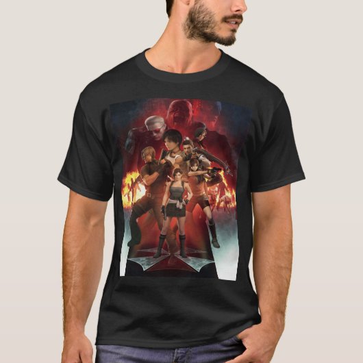 resident evil gift friends tシャツ (正面)