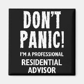 Residential Advisor マグネット (正面)