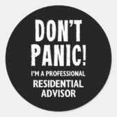 Residential Advisor  ラウンドシール (正面)