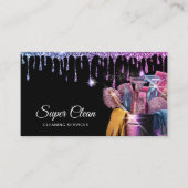 Residential Commercial House Cleaning Housekeeping 名刺 (正面)