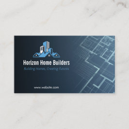 Residential Construction | Darkblue Drafter 名刺
