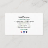 Residential Construction | Gray Skecth 名刺 (裏面)