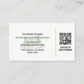 Residential Construction | GreenLight Drafter 名刺 (裏面)