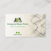 Residential Construction | GreenLight Drafter 名刺 (正面)