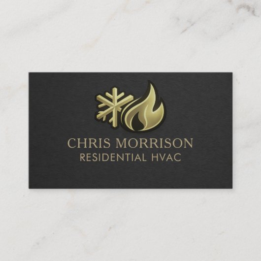 Residential HVAC Professional 名刺 (正面)