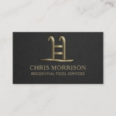 Residential Pool Services Business Card 名刺 (正面)