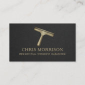 Residential Window Cleaning Business Card 名刺 (正面)