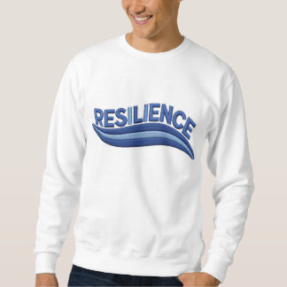Resilience" Word Embroidery Design - Motivation... スウェットシャツ