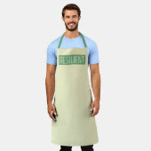 RESILIENT Apron – Strength You Wear エプロン (着用した状態)