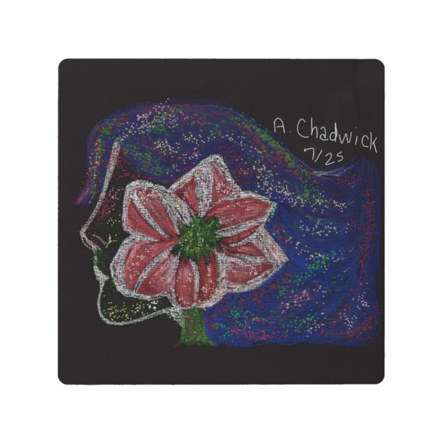 Resilient Woman Metal Wall Art メタルプリント (正面)