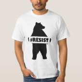 #RESISTくま Tシャツ (正面)