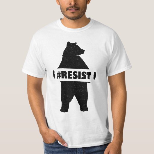 #RESISTくま Tシャツ (正面)