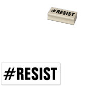 #Resist政治的抗議 ラバースタンプ (押印)